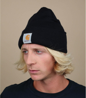 Berretto blu carhartt Heather grey watch beanie